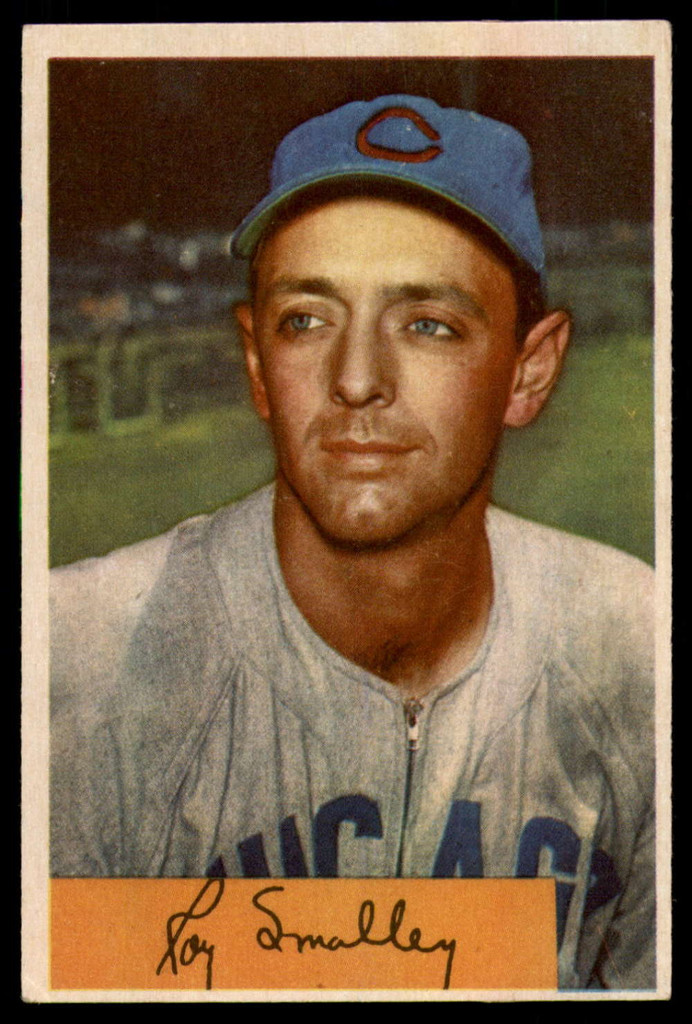 1954 Bowman #109 Roy Smalley EX ID: 54073