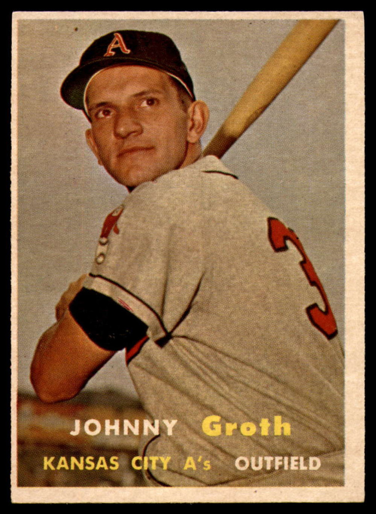 1957 Topps #360 Johnny Groth EX/NM ID: 62019