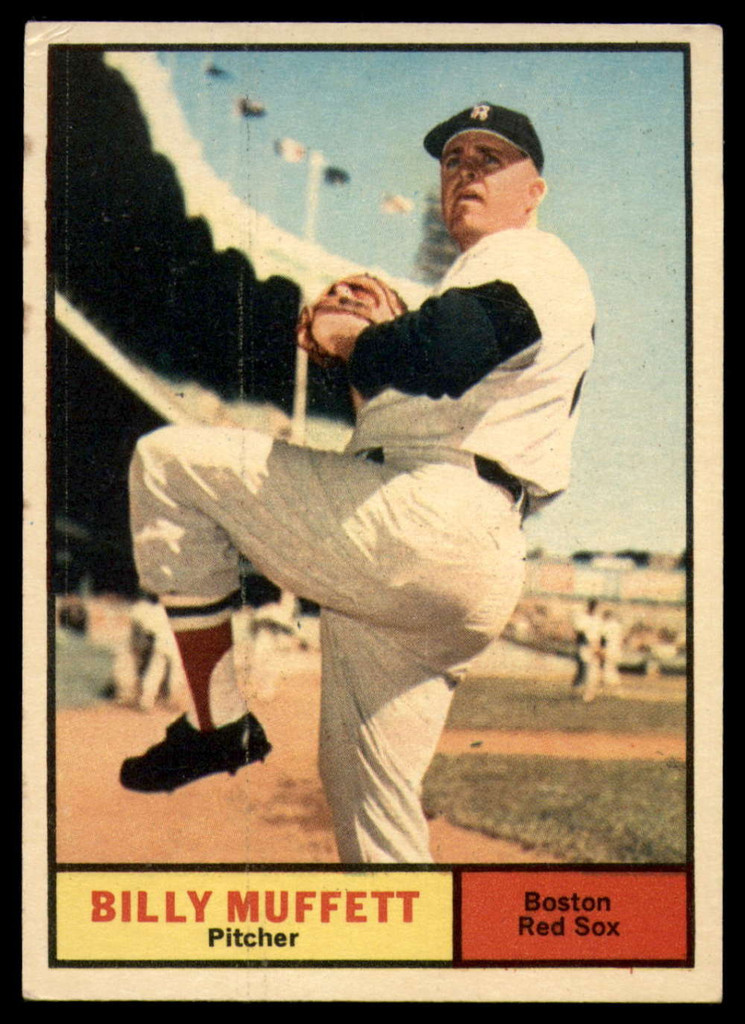 1961 Topps #16 Billy Muffett VG-EX  ID: 139599