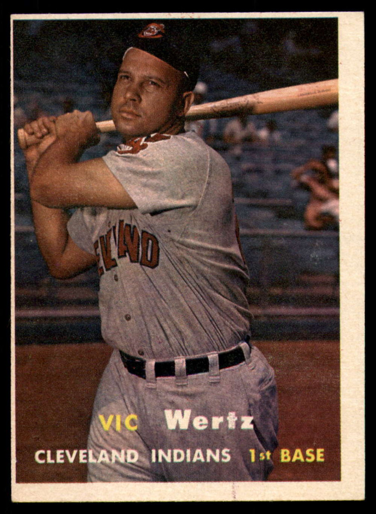 1957 Topps #78 Vic Wertz EX/NM  ID: 86096