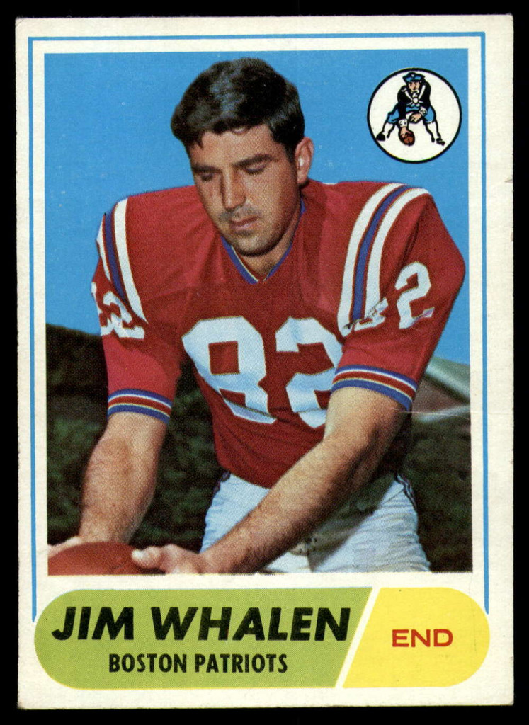 1968 Topps # 20 Jim Whalen Excellent+  ID: 141683