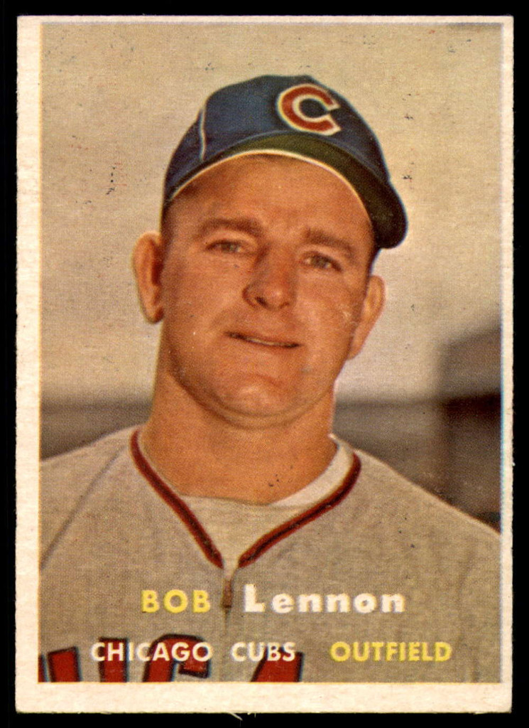1957 Topps #371 Bob Lennon EX/NM  ID: 99172