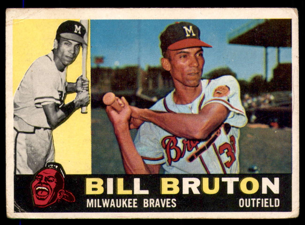 1960 Topps #37 Bill Bruton G-VG 