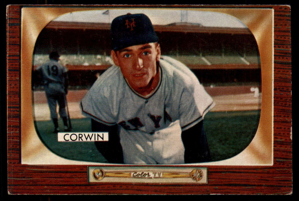 1955 Bowman #122 Al Corwin EX