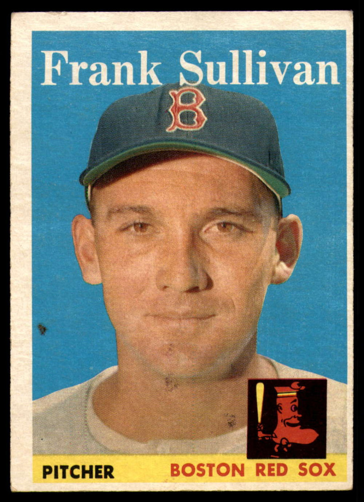 1958 Topps #18 Frank Sullivan EX ID: 62605