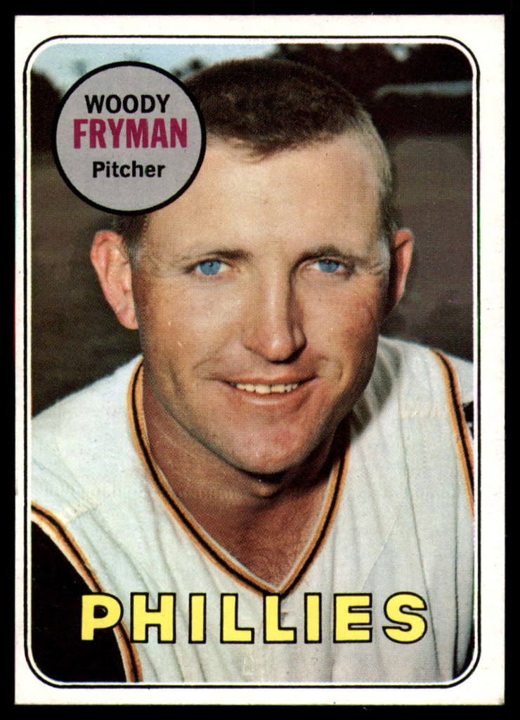 1969 Topps # 51 Woodie Fryman EX/NM  ID: 122600