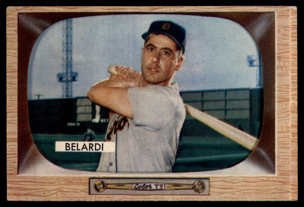 1955 Bowman #36 Wayne Belardi EX RC Rookie