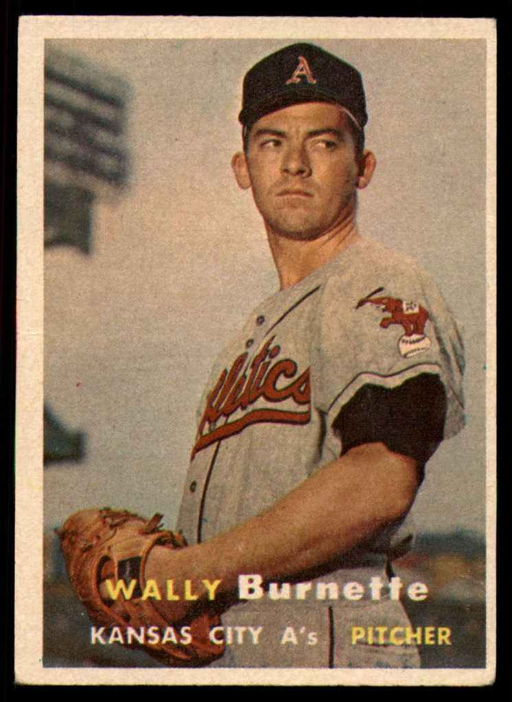 1957 Topps #13 Wally Burnette EX++ RC Rookie ID: 59798