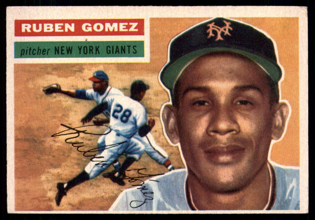 1956 Topps #9 Ruben Gomez DP EX++ ID: 58011