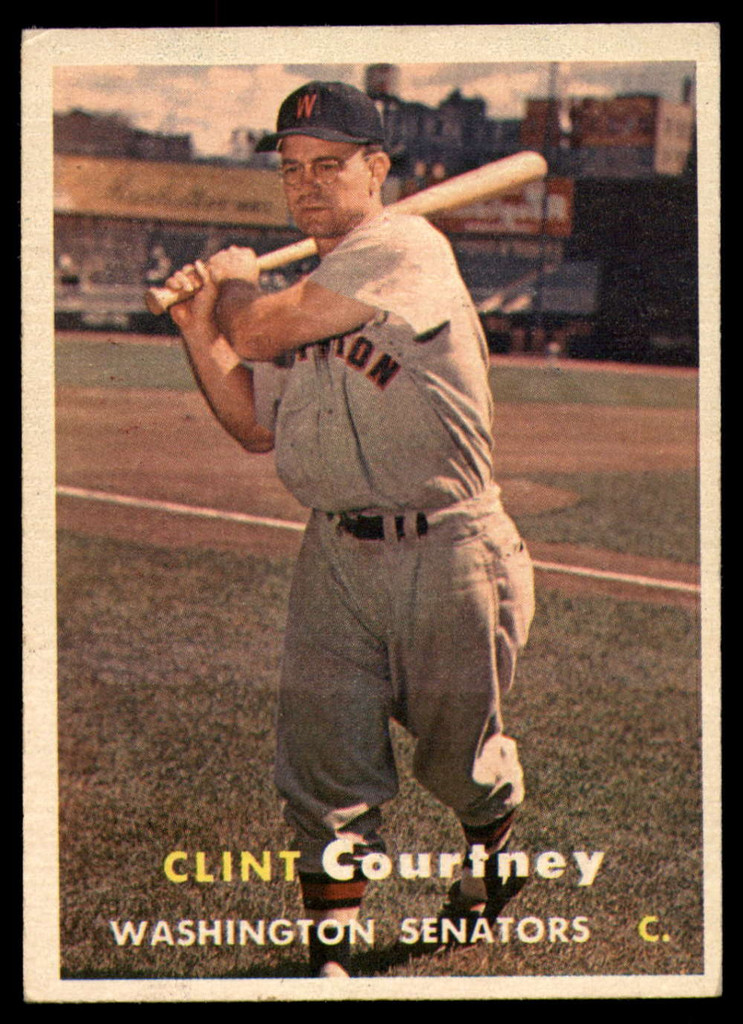 1957 Topps #51 Clint Courtney EX++ Excellent++  ID: 94367