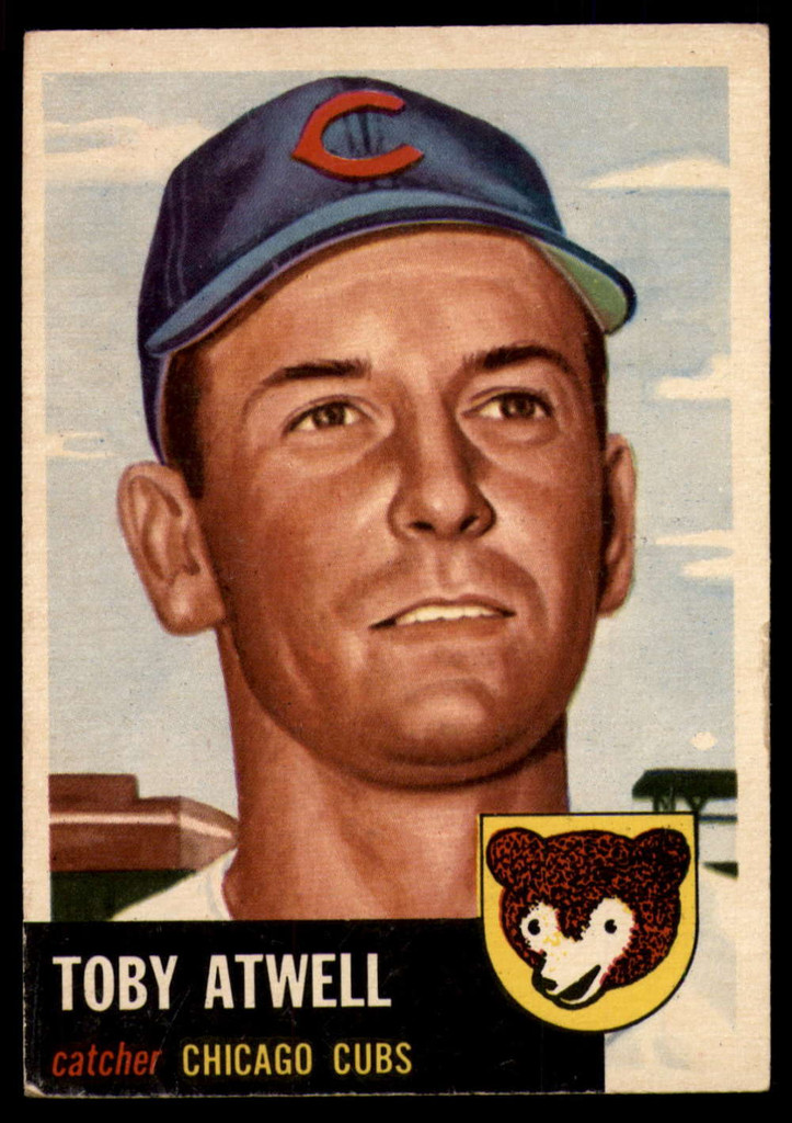 1953 Topps #23 Toby Atwell DP VG/EX