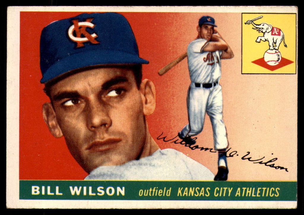 1955 Topps #86 Bill Wilson EX ID: 56759