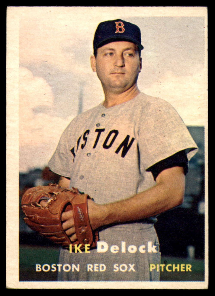1957 Topps #63 Ike Delock EX++ Excellent++ 