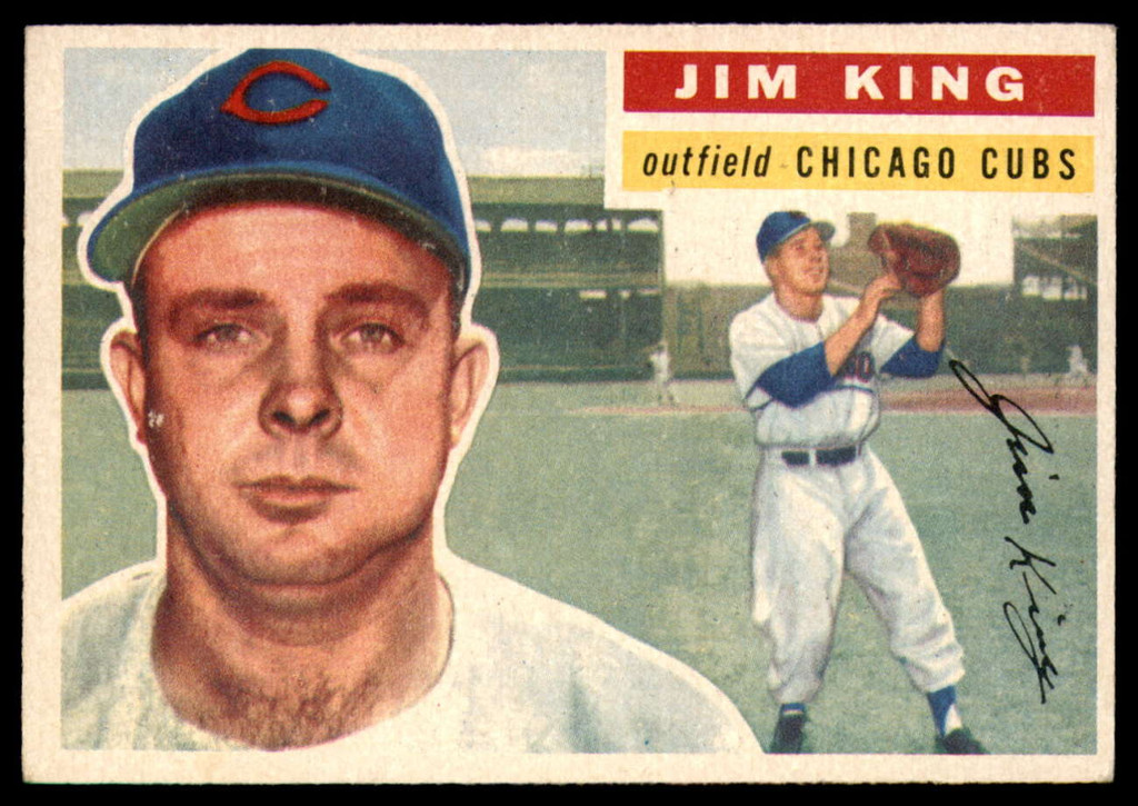 1956 Topps #74 Jim King EX++ Excellent++ RC Rookie ID: 94157