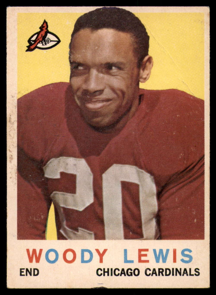 1959 Topps #45 Woodley Lewis UER VG Very Good 