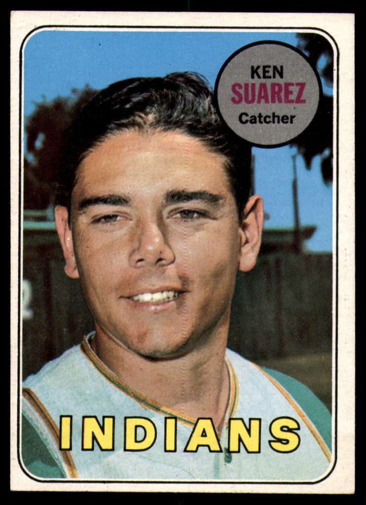 1969 Topps # 19 Ken Suarez Excellent+  ID: 167375