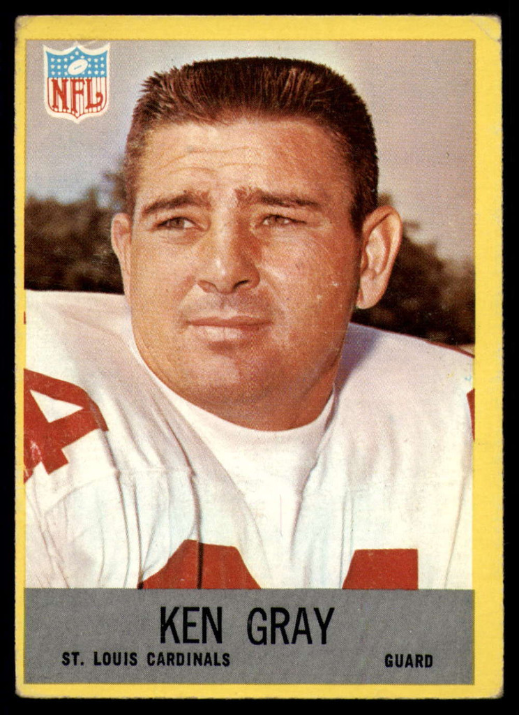 1967 Philadelphia #160 Ken Gray Very Good  ID: 136220