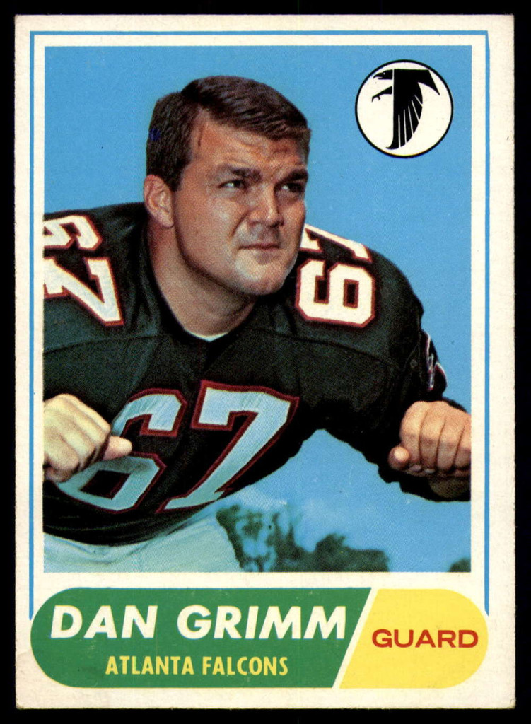 1968 Topps # 46 Dan Grimm Very Good  ID: 141855