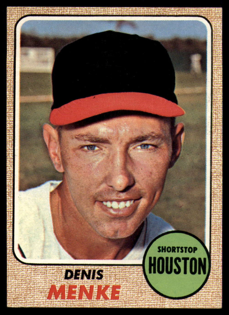 1968 Topps #232 Denis Menke Very Good  ID: 153779