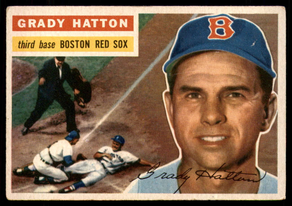 1956 Topps #26 Grady Hatton EX ID: 58118