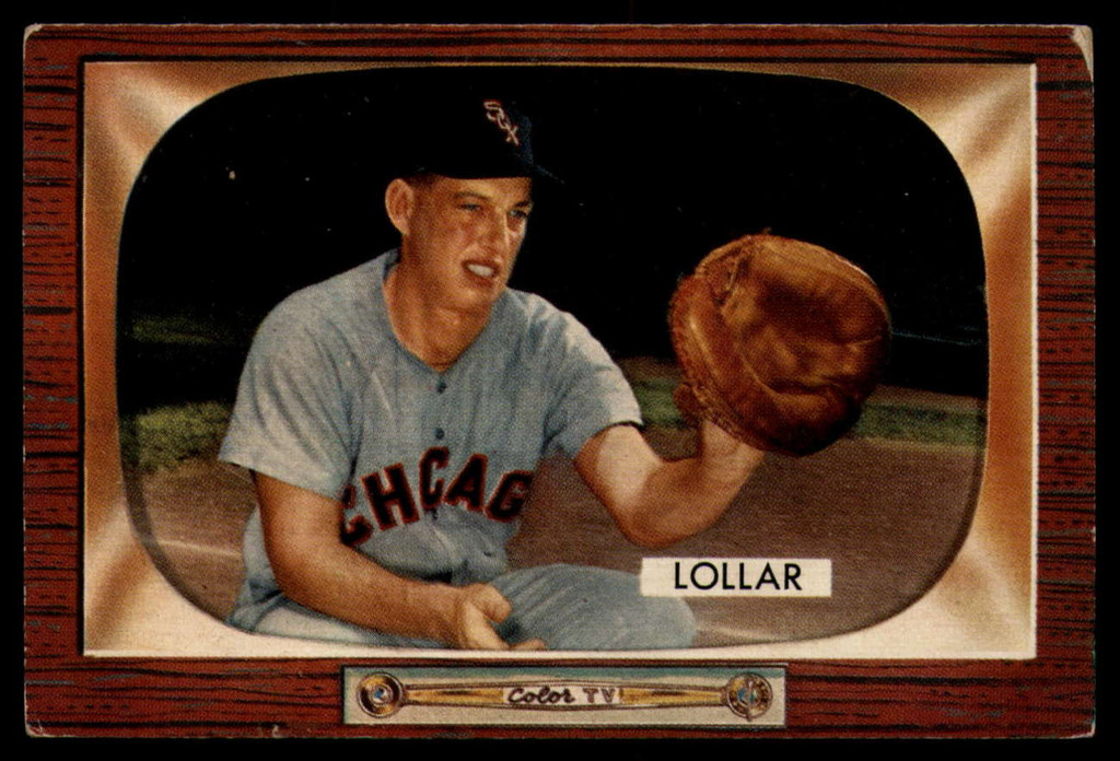 1955 Bowman #174 Sherm Lollar EX Excellent 