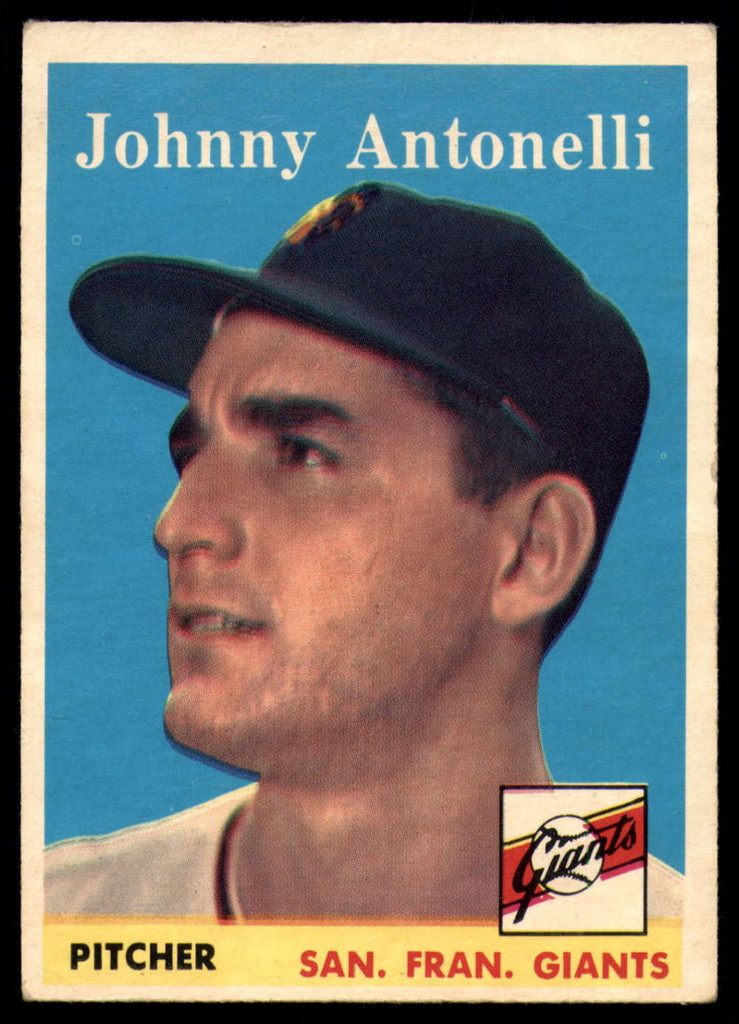 1958 Topps #152 Johnny Antonelli EX++ ID: 63261