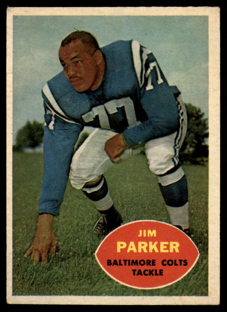 1960 Topps #5 Jim Parker EX++ ID: 74030