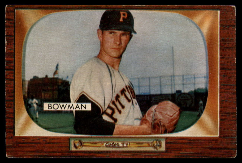 1955 Bowman #115 Roger Bowman EX RC Rookie