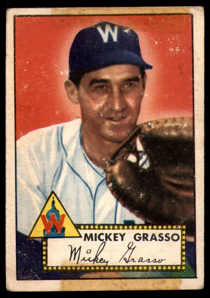 1952 Topps #90 Mickey Grasso P ID: 78460