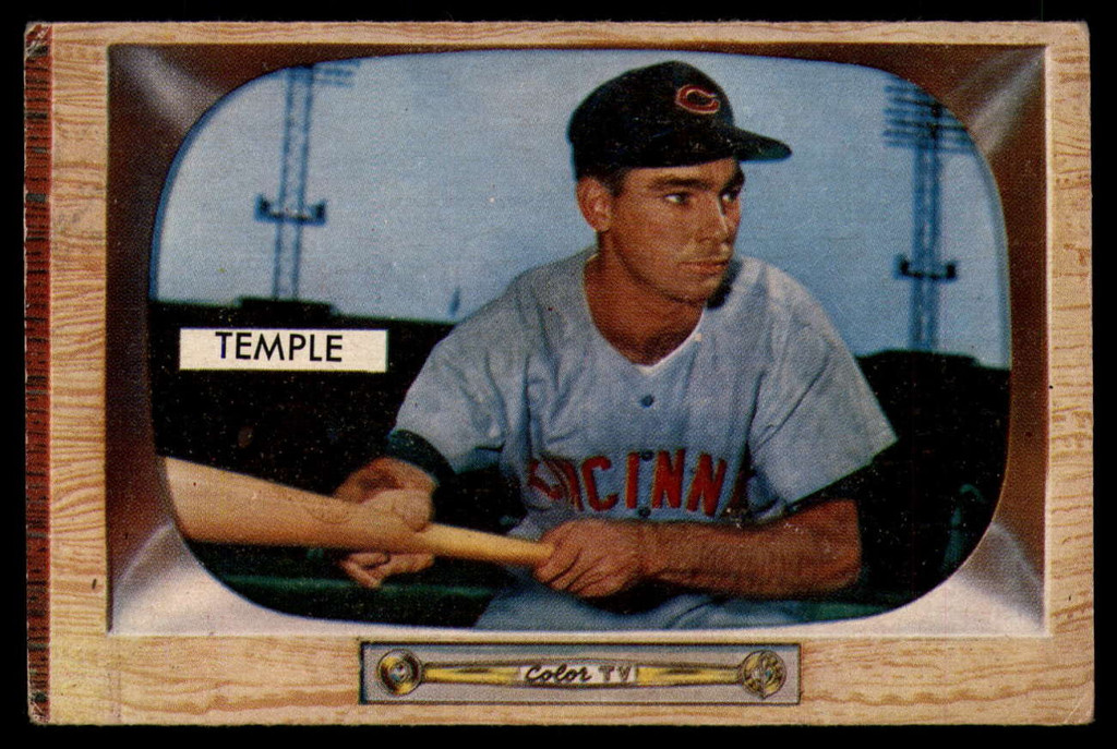 1955 Bowman #31 Johnny Temple VG/EX Very Good/Excellent RC Rookie