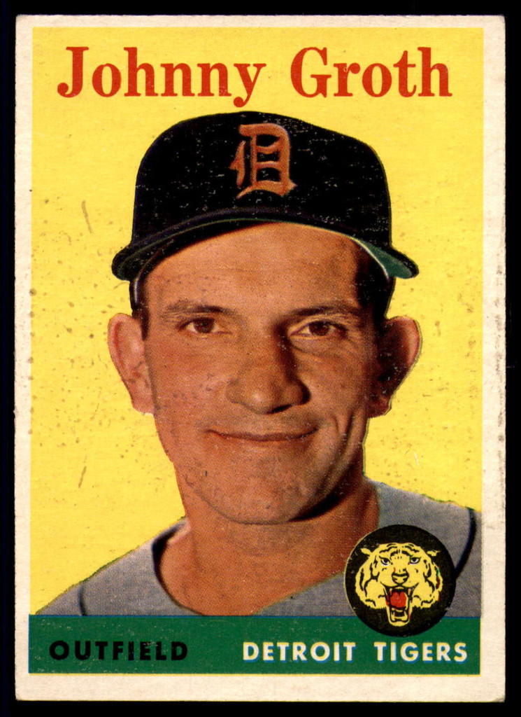 1958 Topps #262 Johnny Groth UER EX++ ID: 63902