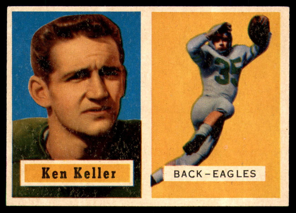 1957 Topps #111 Ken Keller DP EX++ RC Rookie ID: 72609