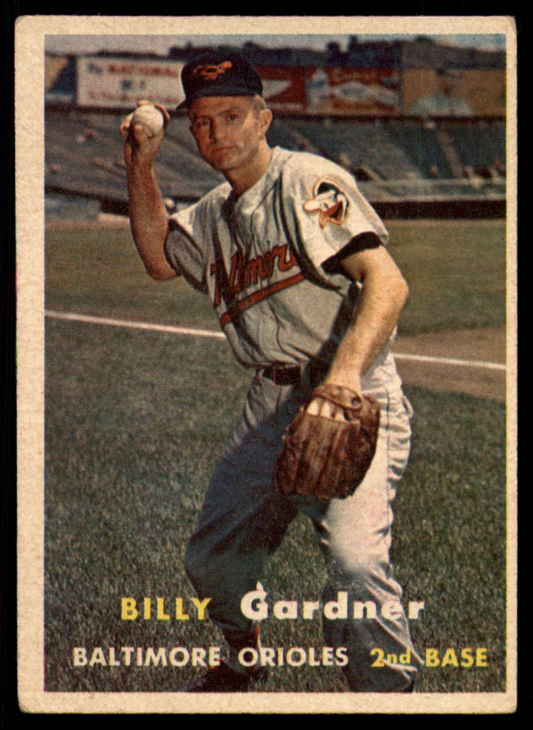 1957 Topps #17 Billy Gardner EX ID: 59816