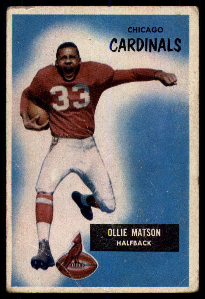 1955 Bowman #25 Ollie Matson G