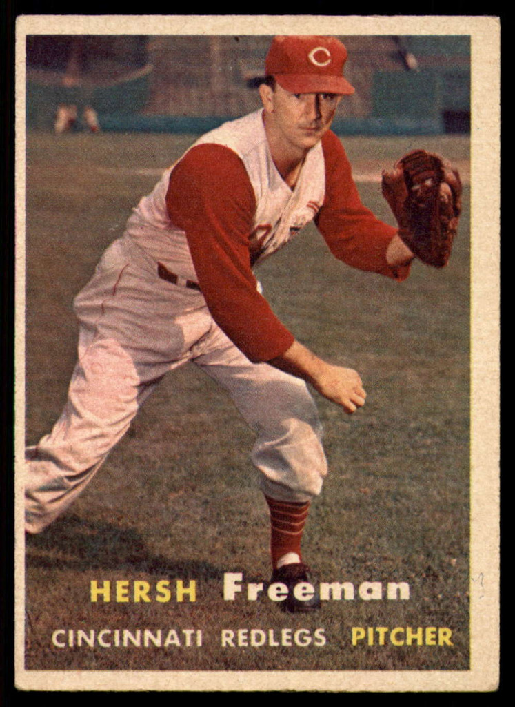 1957 Topps #32 Hershell Freeman EX ID: 59886