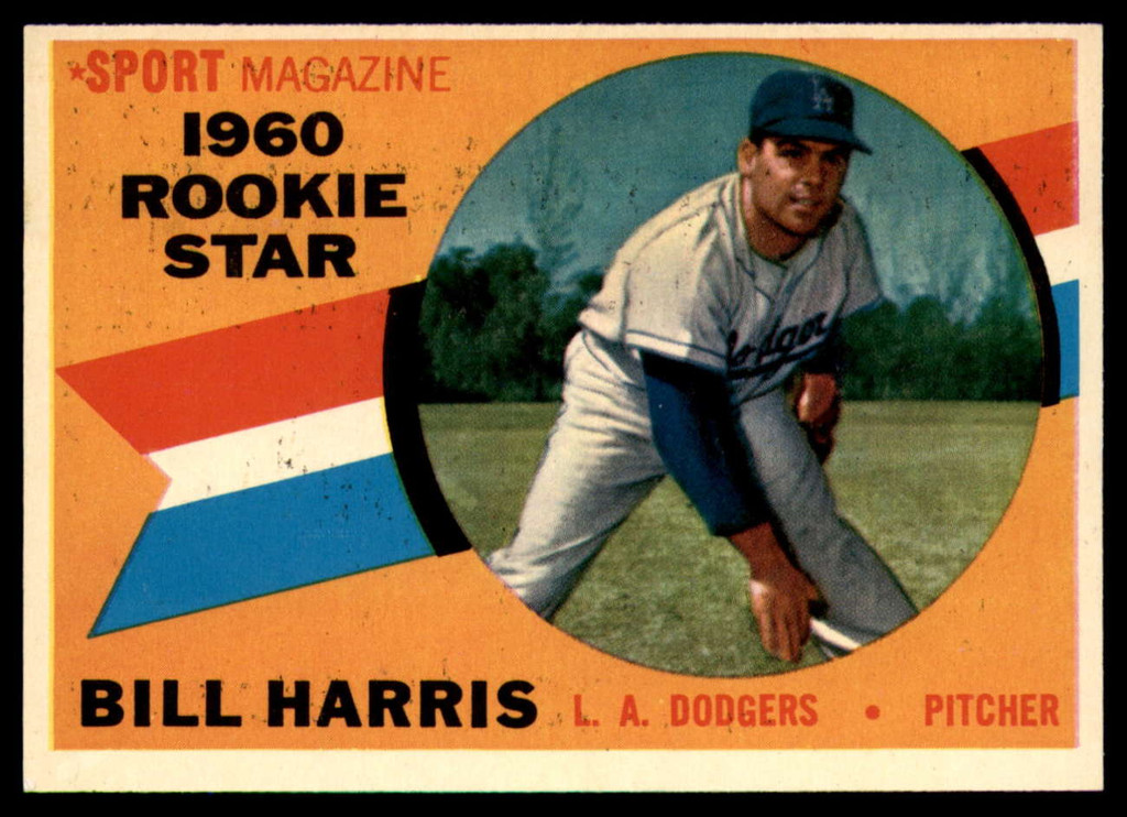 1960 Topps #128 Bill Harris RS NM+ RC Rookie ID: 86765