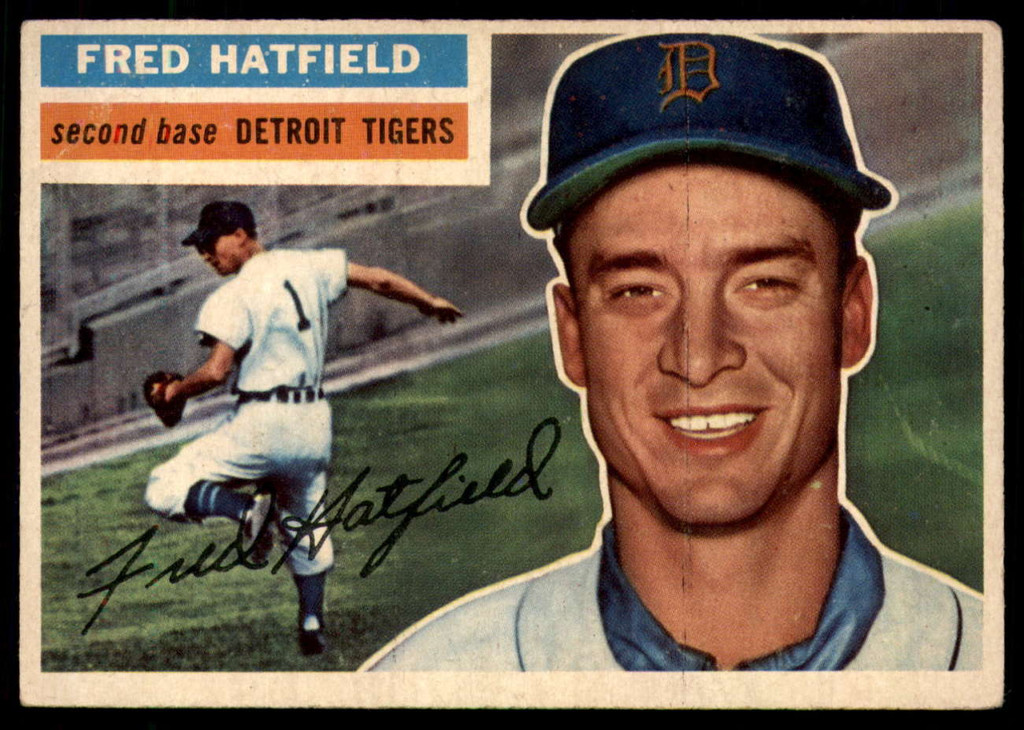 1956 Topps #318 Fred Hatfield VG ID: 59652