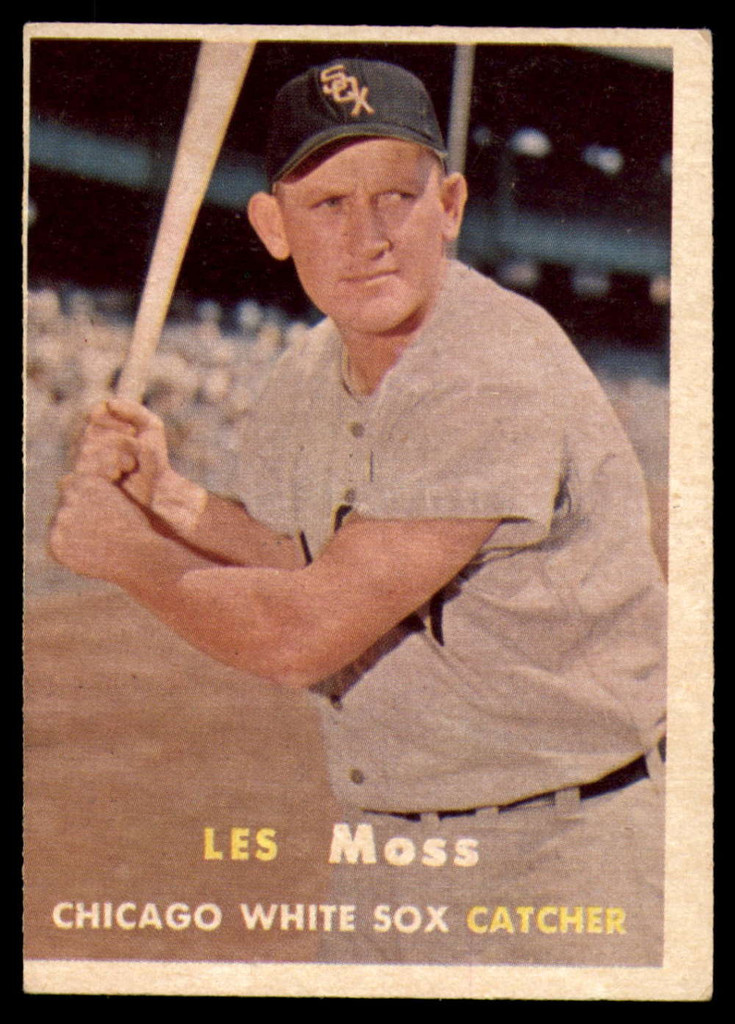 1957 Topps #213 Les Moss EX