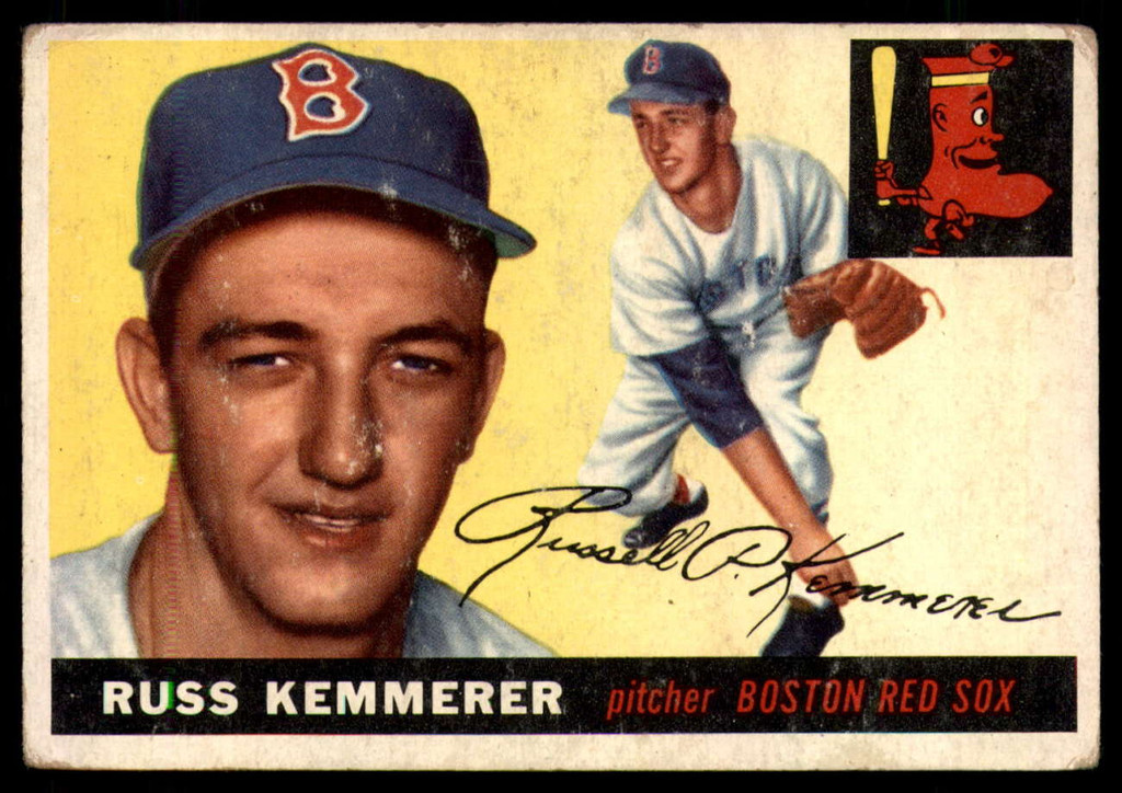 1955 Topps #18 Russ Kemmerer VG/EX RC Rookie