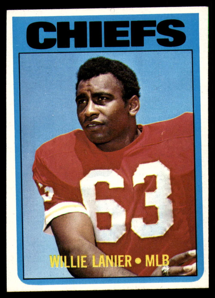 1972 Topps # 35 Willie Lanier NM+ 