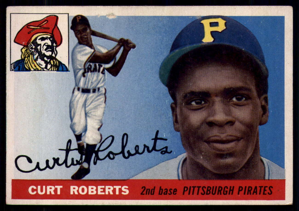 1955 Topps #107 Curt Roberts VG/EX ID: 56871