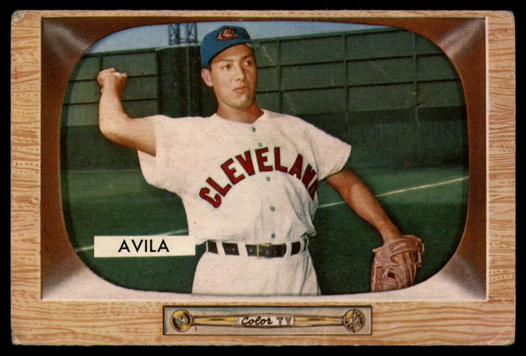 1955 Bowman #19 Bobby Avila VG  ID: 84778