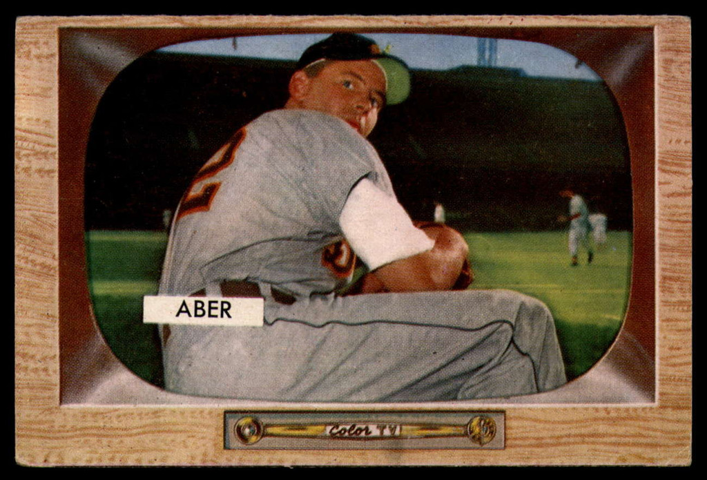 1955 Bowman #24 Al Aber VG  ID: 84782