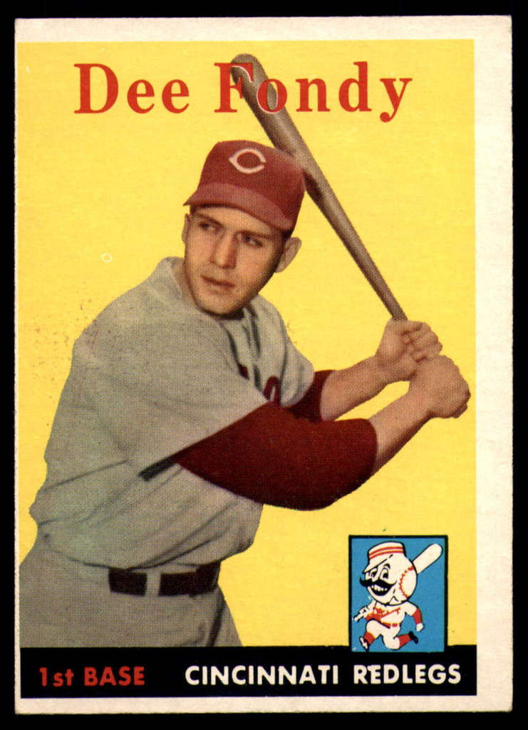 1958 Topps #157 Dee Fondy EX ID: 63292