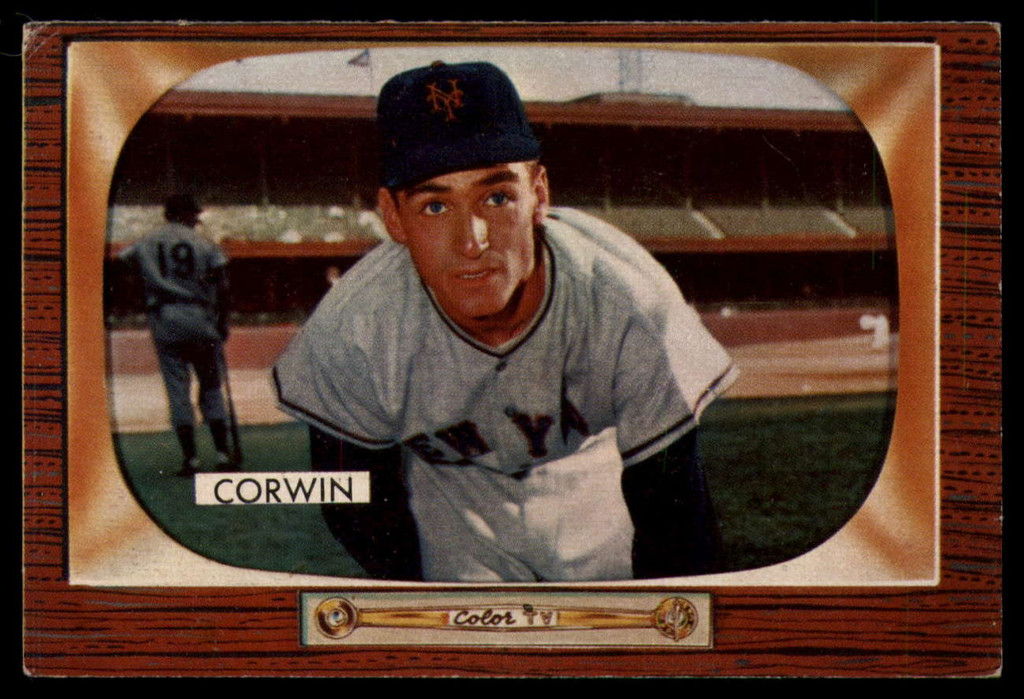 1955 Bowman #122 Al Corwin VG/EX 