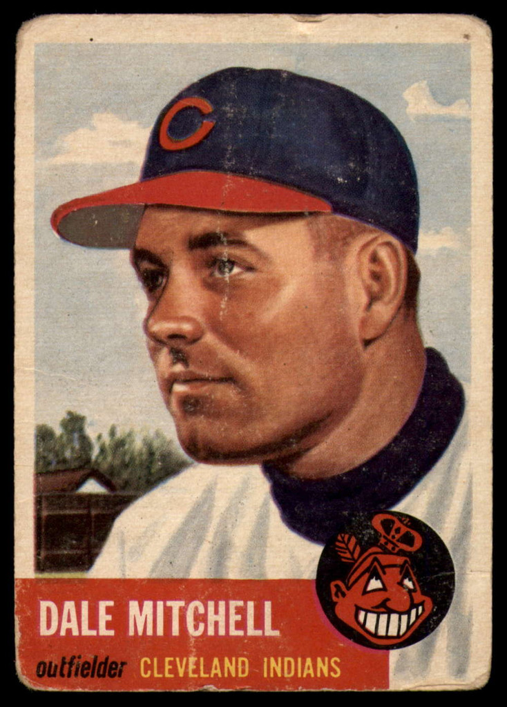 1953 Topps #26 Dale Mitchell DP P ID: 65171