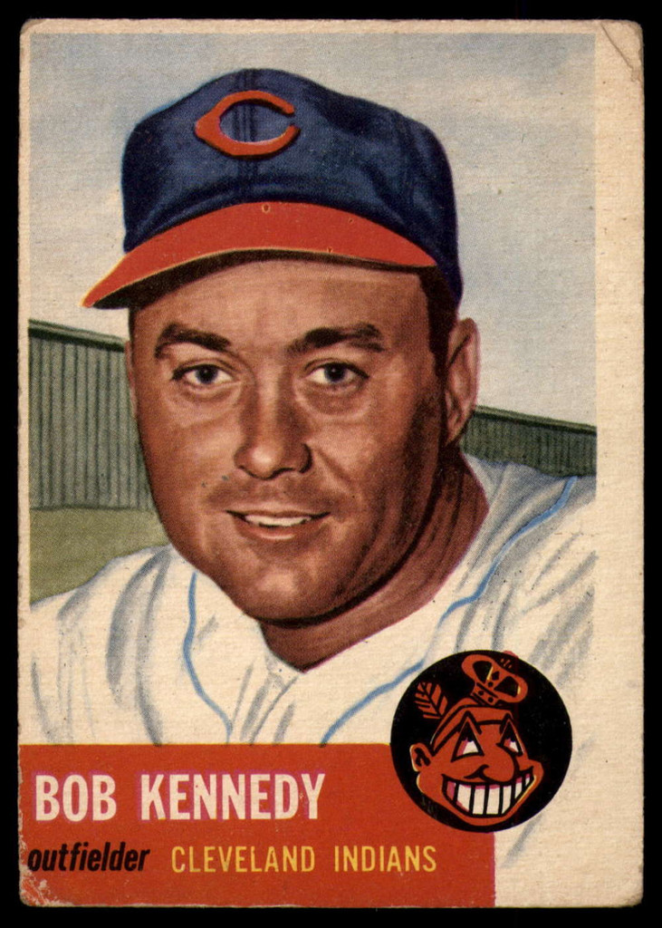 1953 Topps #33 Bob Kennedy DP VG ID: 65177