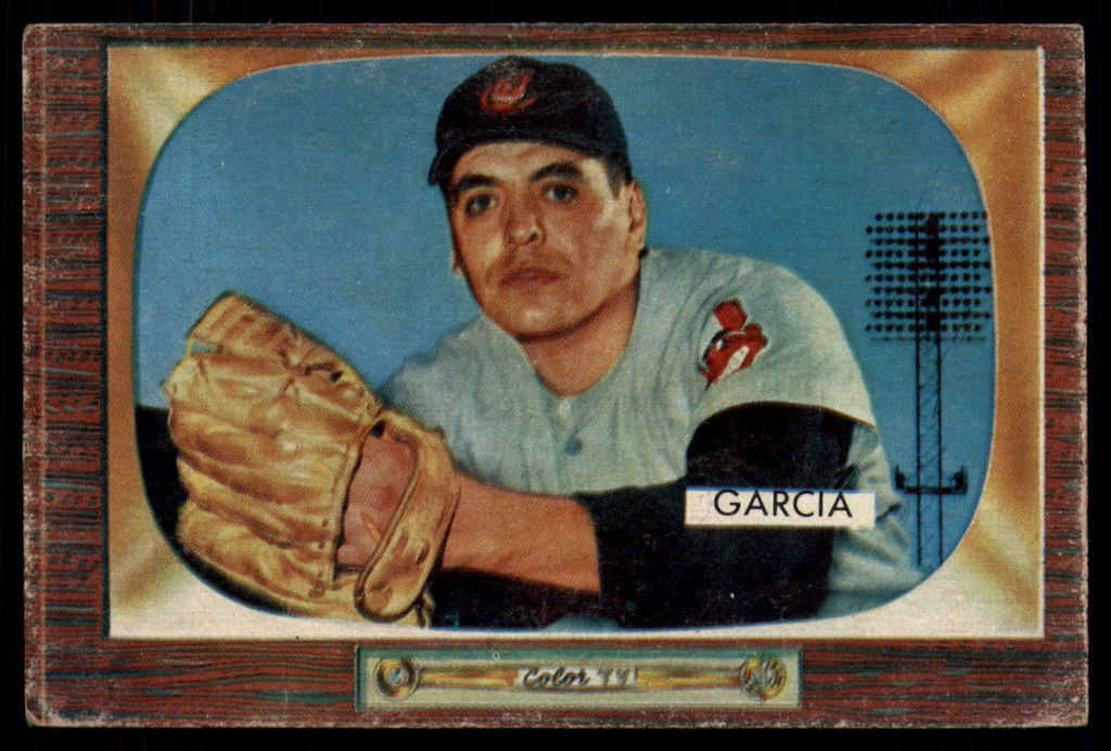 1955 Bowman #128 Mike Garcia VG/EX ID: 57511