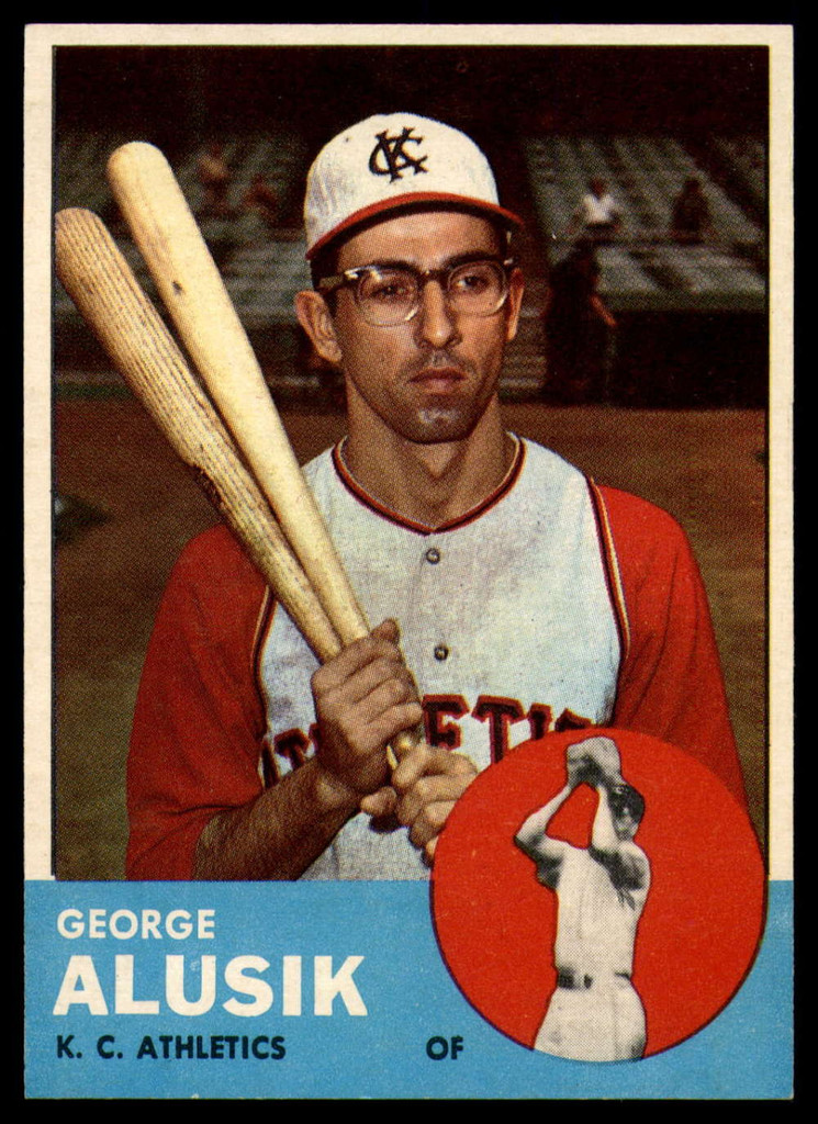 1963 Topps # 51 George Alusik NM 