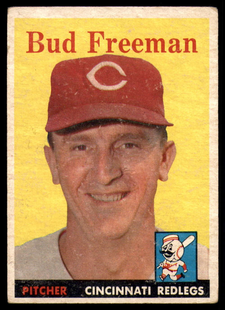 1958 Topps #27 Bud Freeman VG/EX